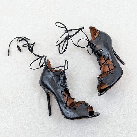 Malone Souliers Savannah Bootie in Black Lace Up - Picture 6 of 12